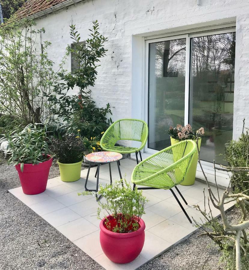 Gasthaus La Ferme Wessiere Oye-Plage Exterior foto